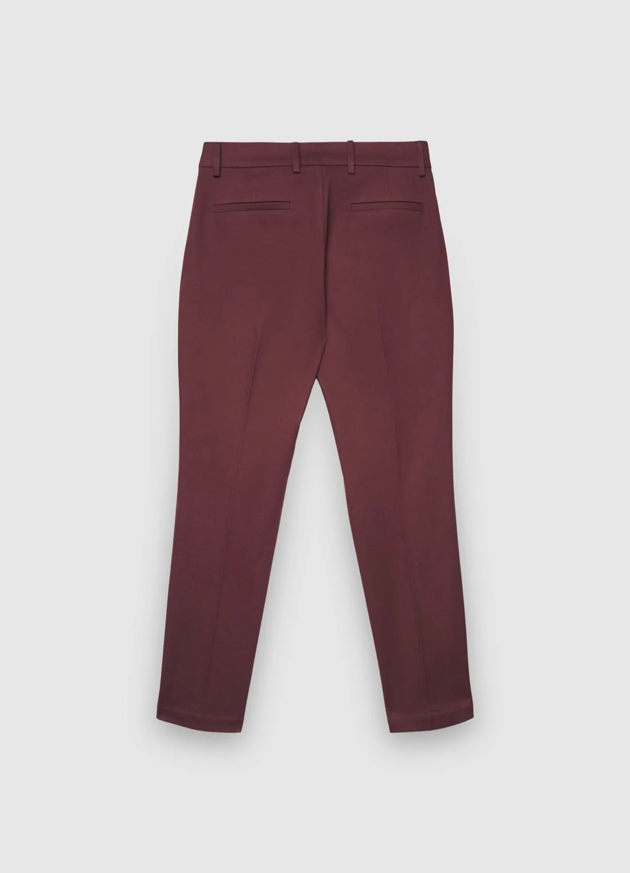 Pantaloni a sigaretta in rasatello di cotone - Image 5