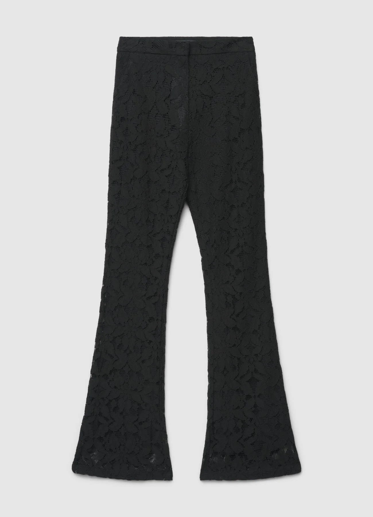 Pantaloni a zampa in pizzo - Image 4