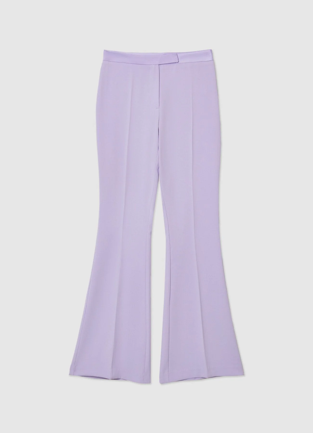 Pantaloni a zampa tessuto crepe - Image 6