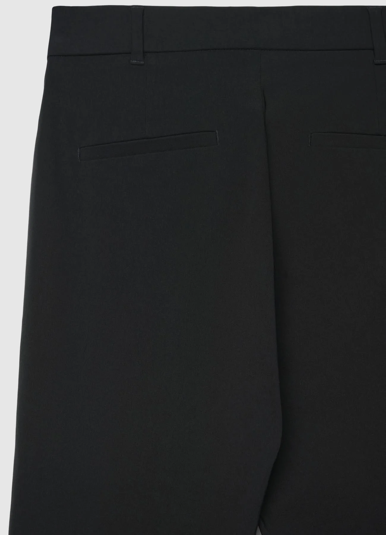Pantaloni a zampa tinta unita - Image 5