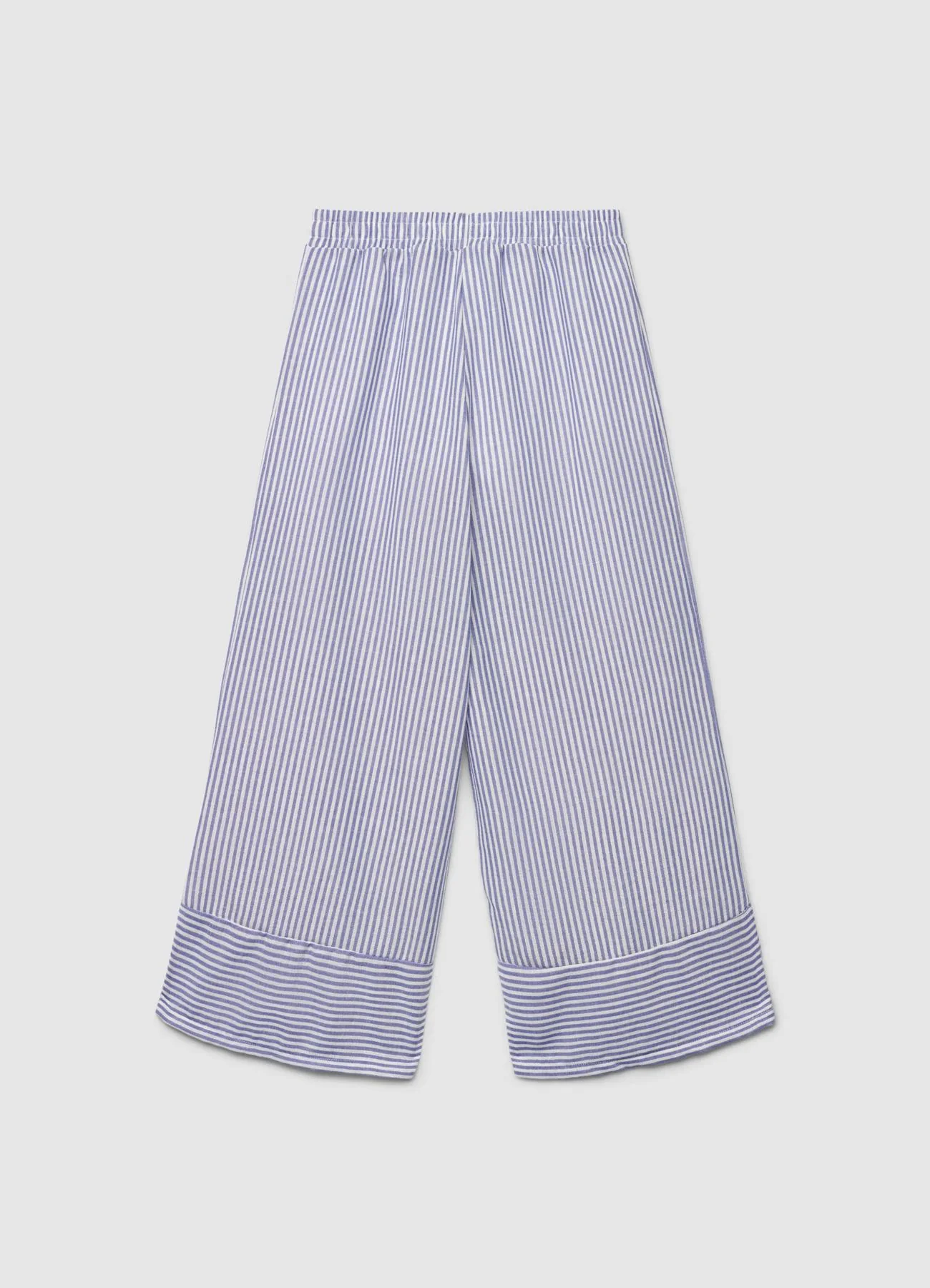 Pantaloni ampi a righe