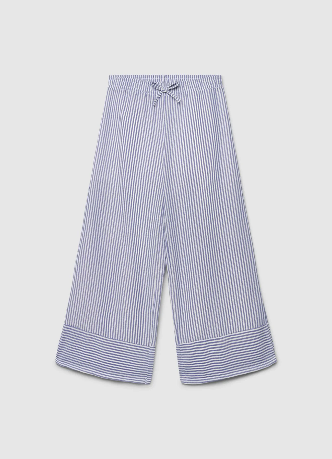 Pantaloni ampi a righe - Image 2
