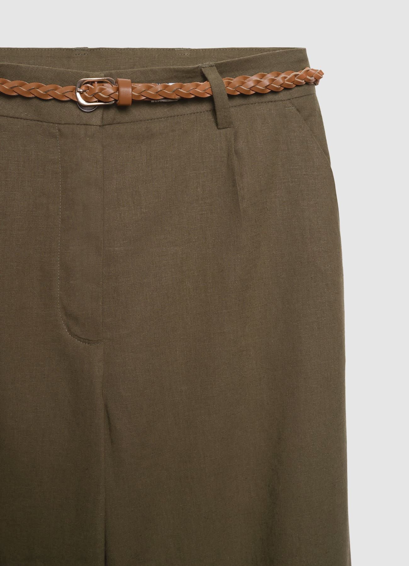 Pantaloni balloon con cintura intrecciata - Image 6
