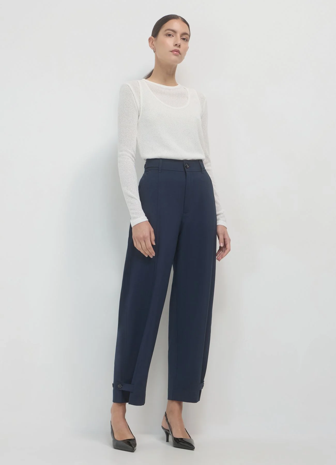 Pantaloni balloon fit