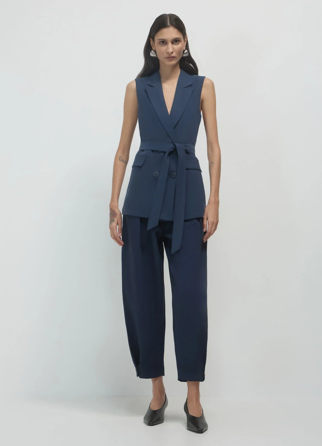 Pantaloni barrel fit - Image 3