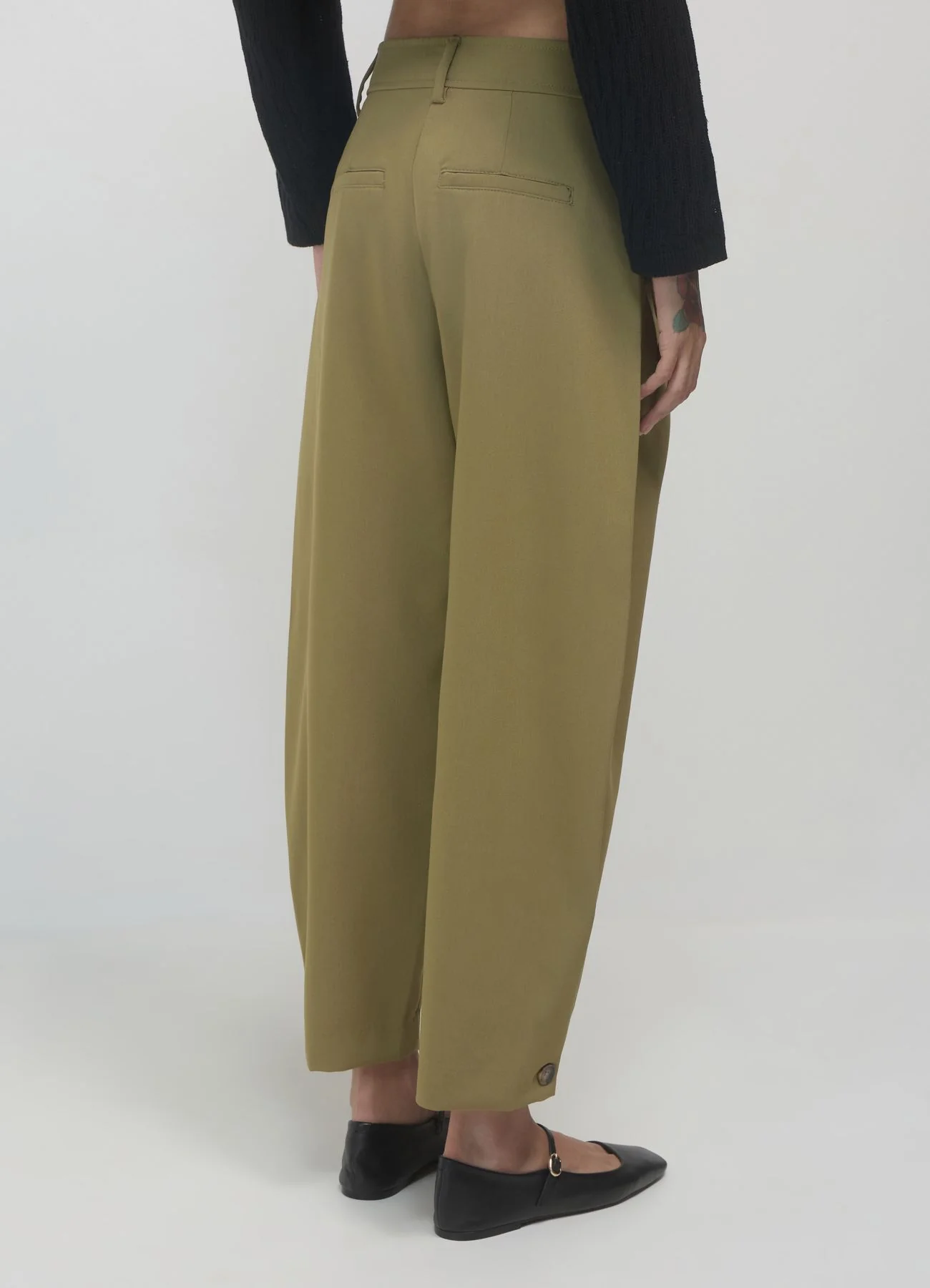 Pantaloni barrel fit - Image 2