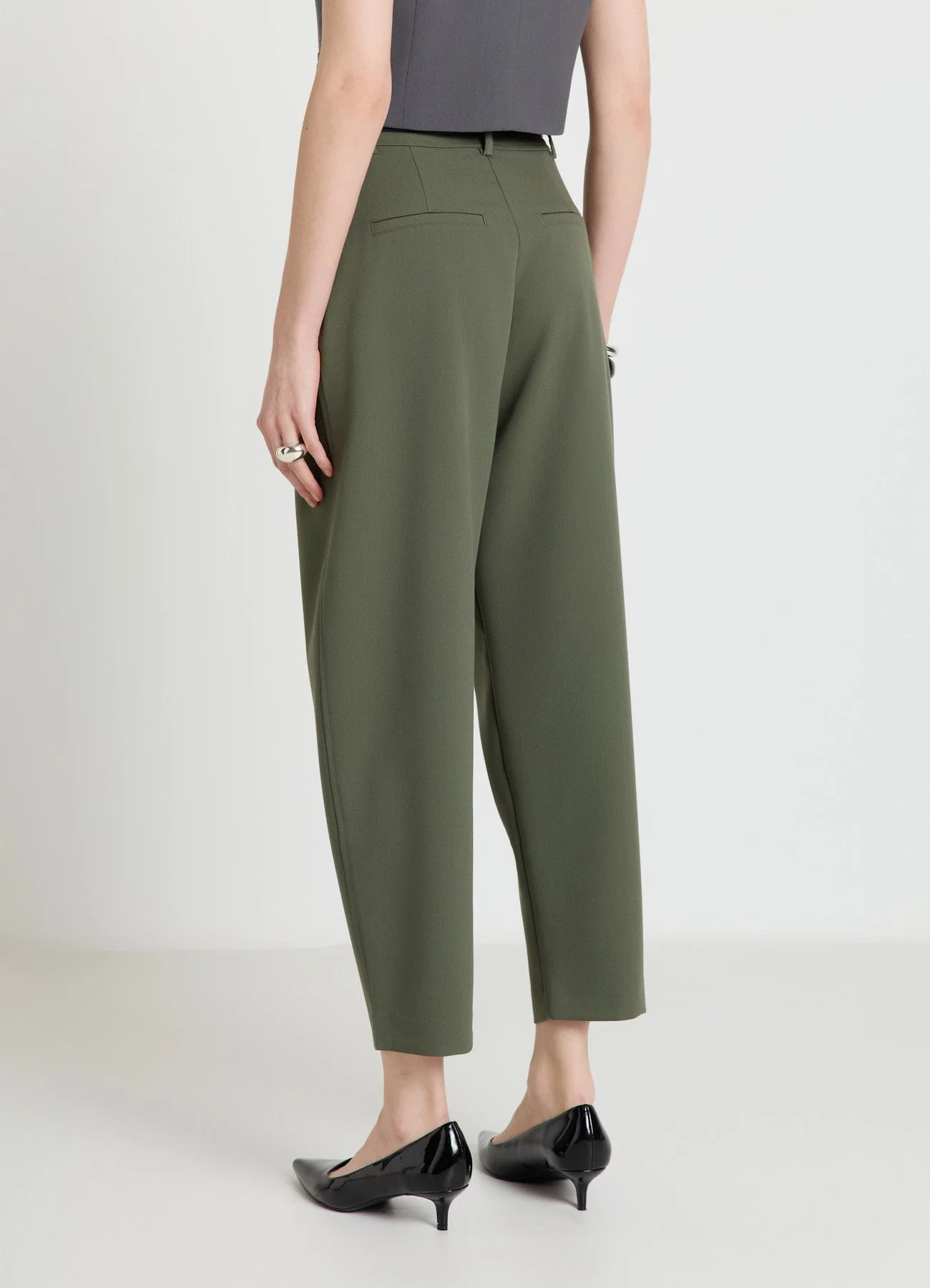 Pantaloni barrel fit - Image 3