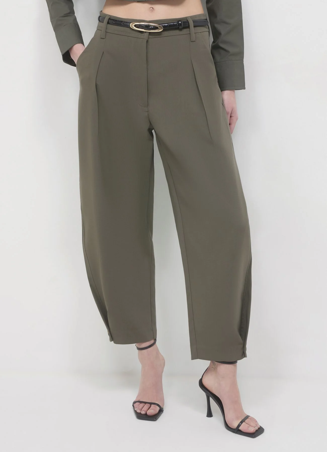 Pantaloni barrel fit - Image 2