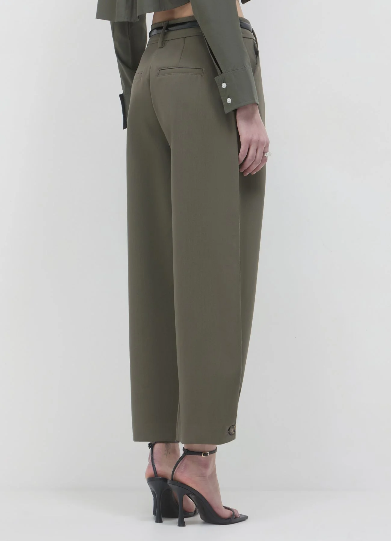 Pantaloni barrel fit - Image 3