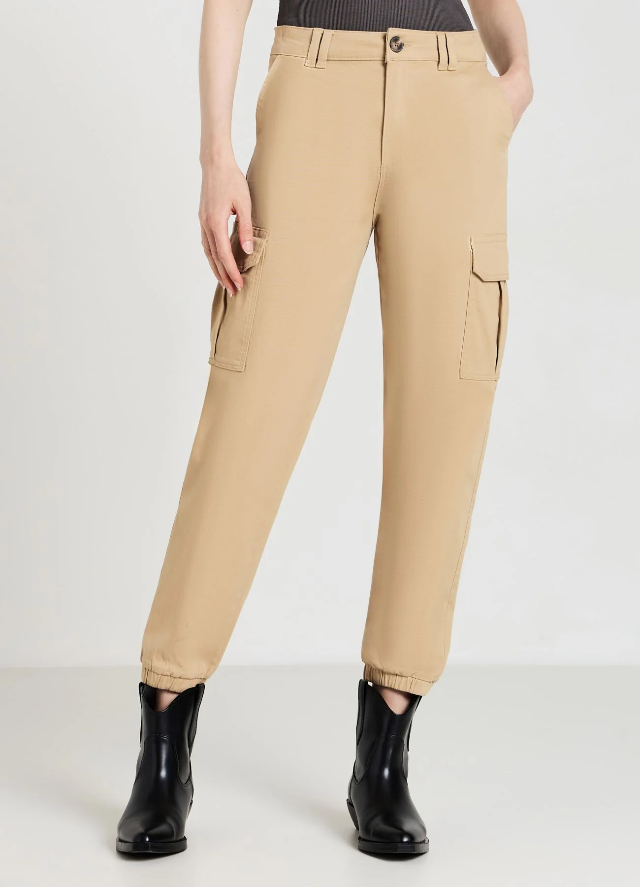 Pantaloni cargo in cotone - Image 3