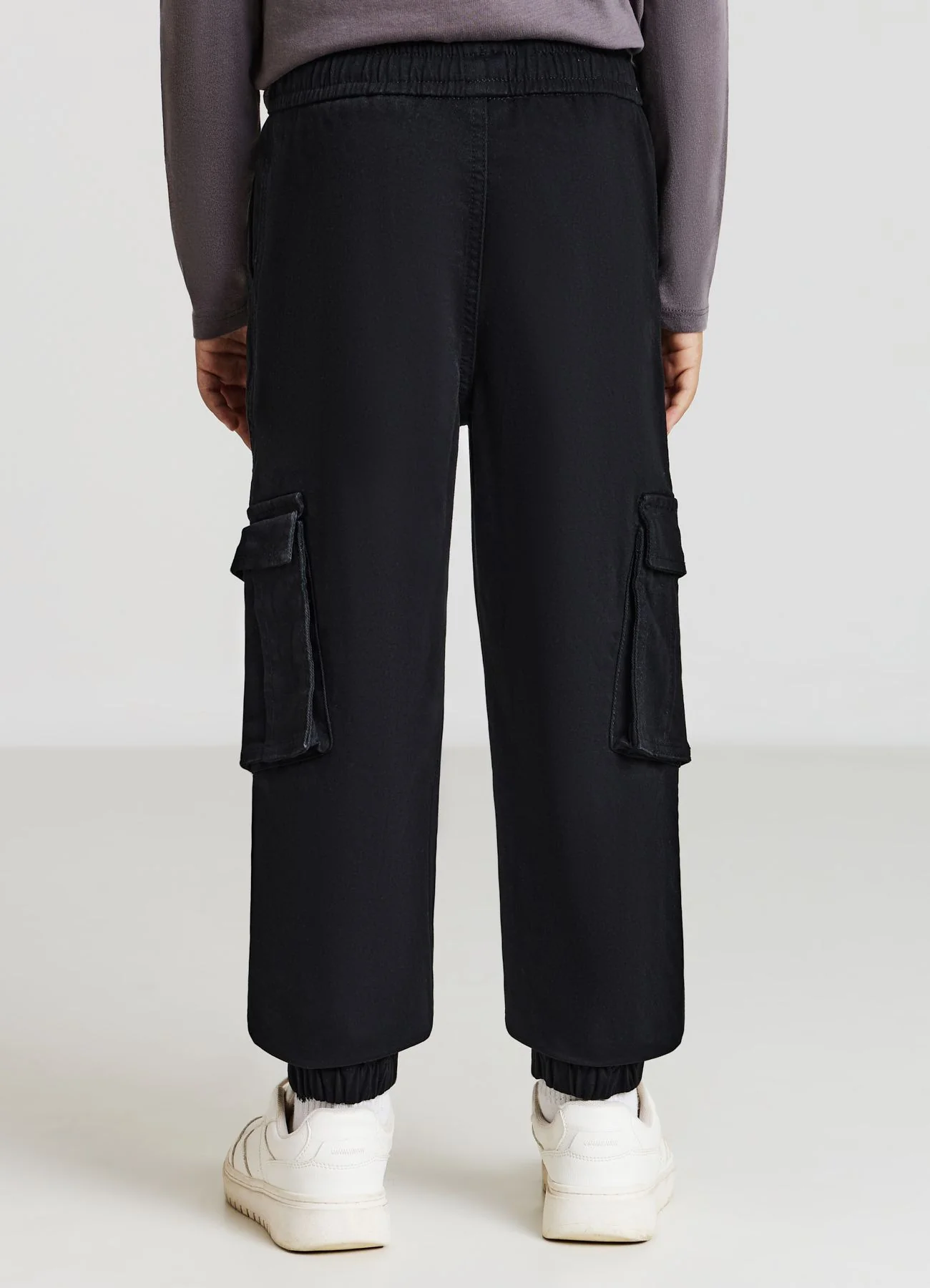 Pantaloni cargo in cotone - Image 3