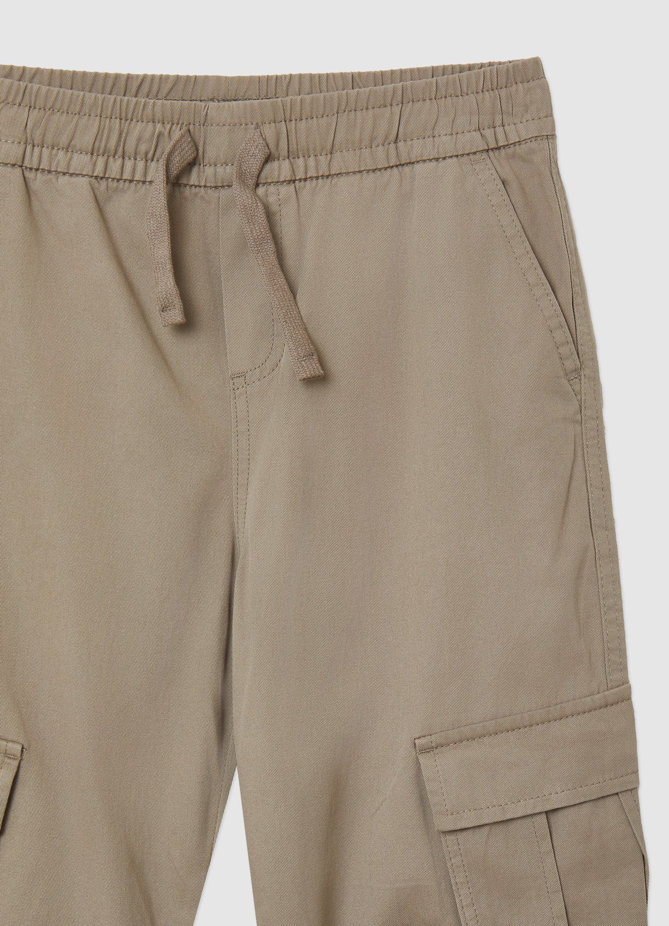 Pantaloni cargo jogger con elastico in vita - Image 3