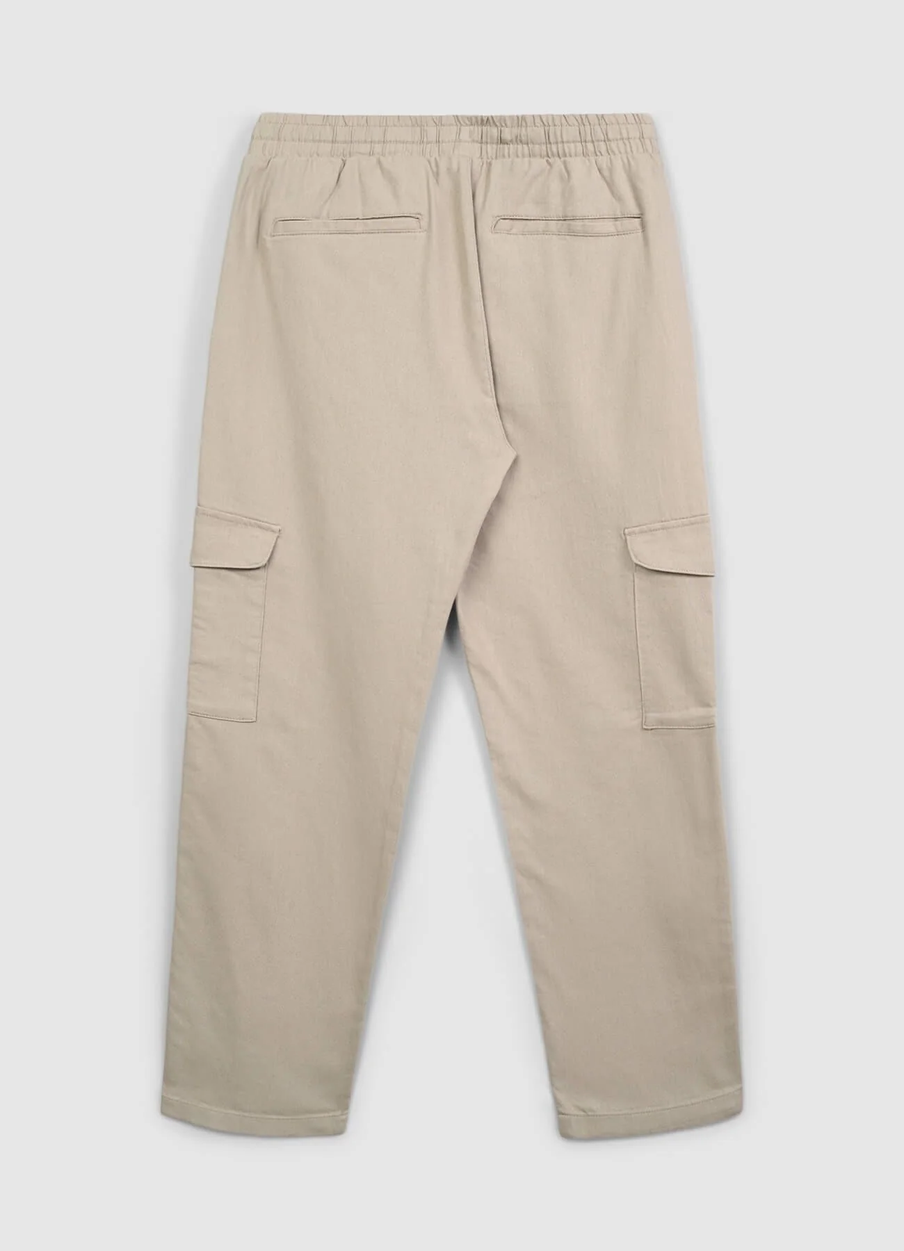 Pantaloni cargo tinta unita - Image 4