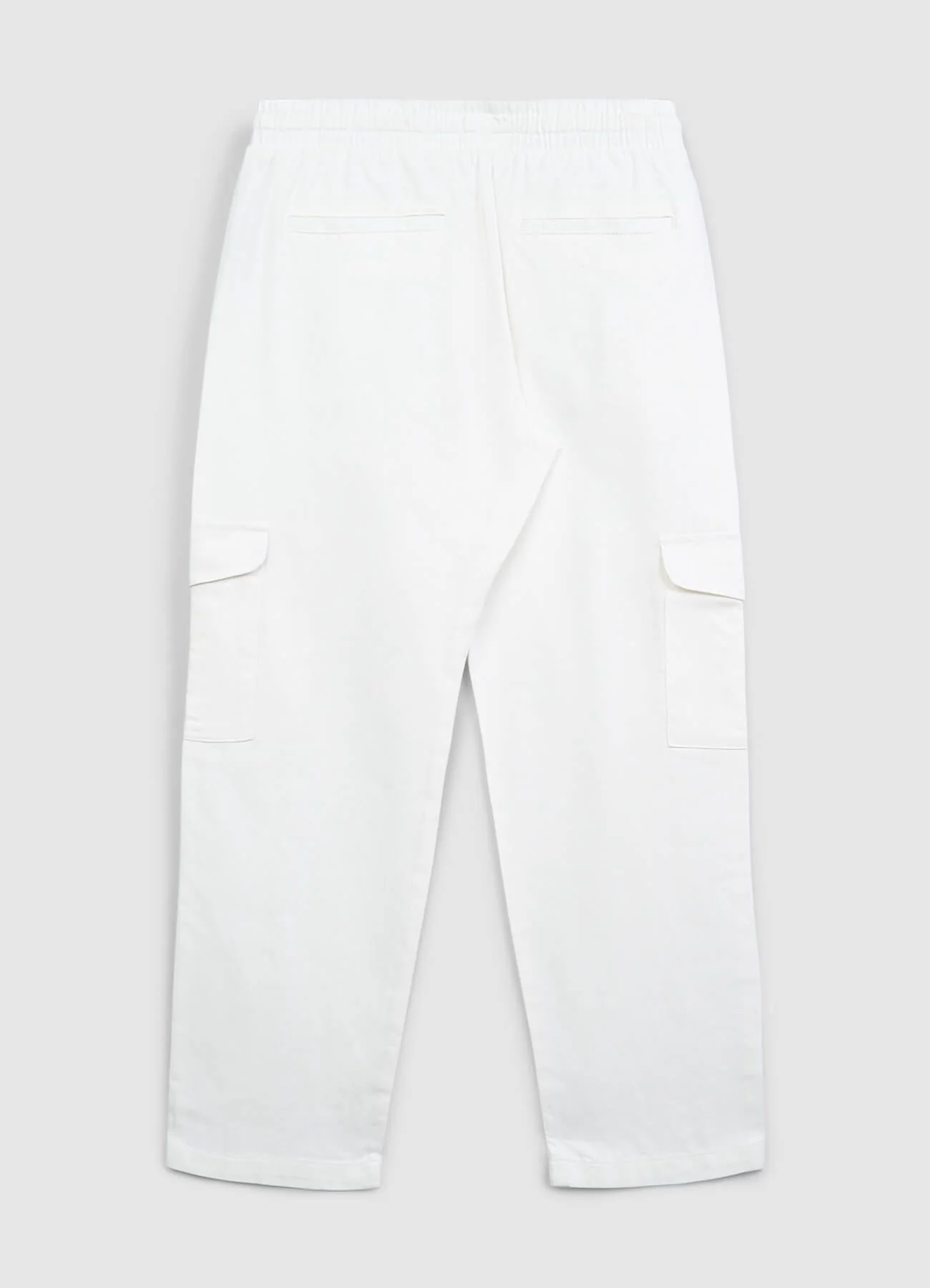 Pantaloni cargo tinta unita - Image 5