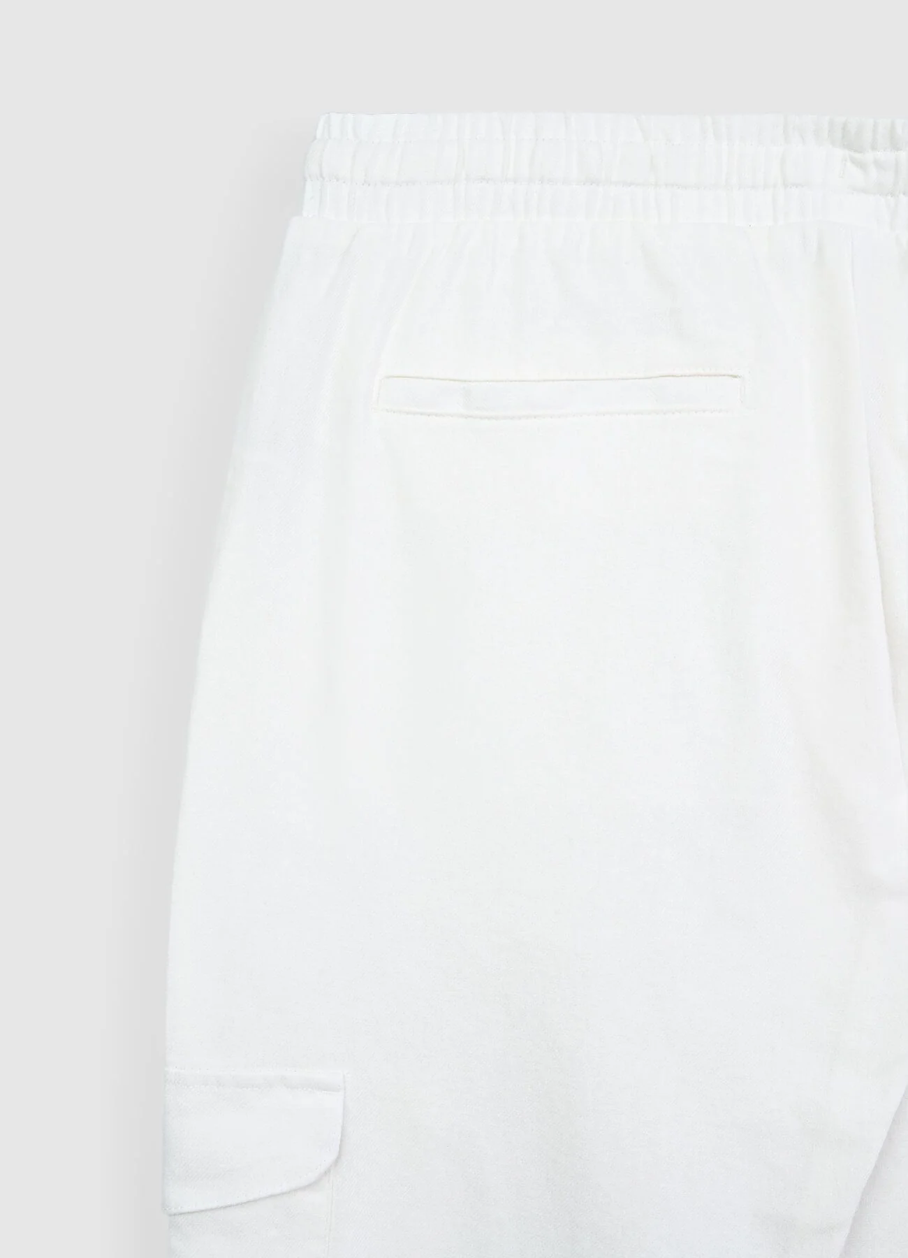 Pantaloni cargo tinta unita - Image 6