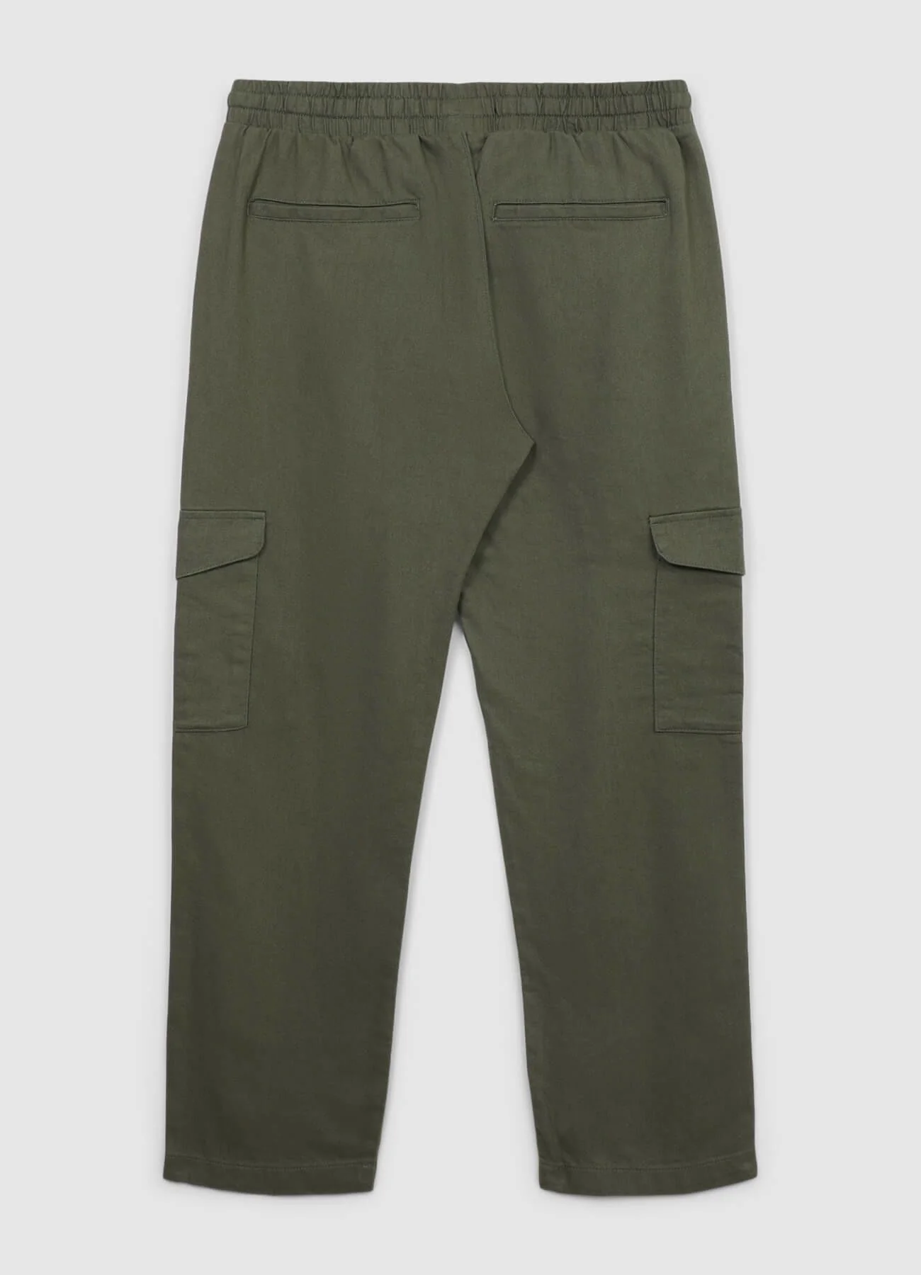 Pantaloni cargo tinta unita - Image 5