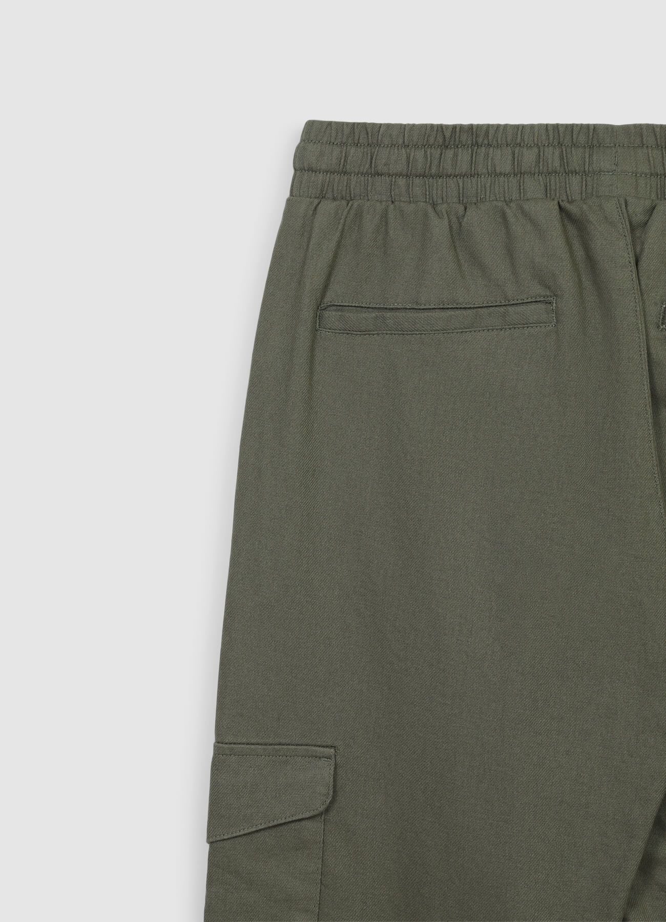 Pantaloni cargo tinta unita - Image 6