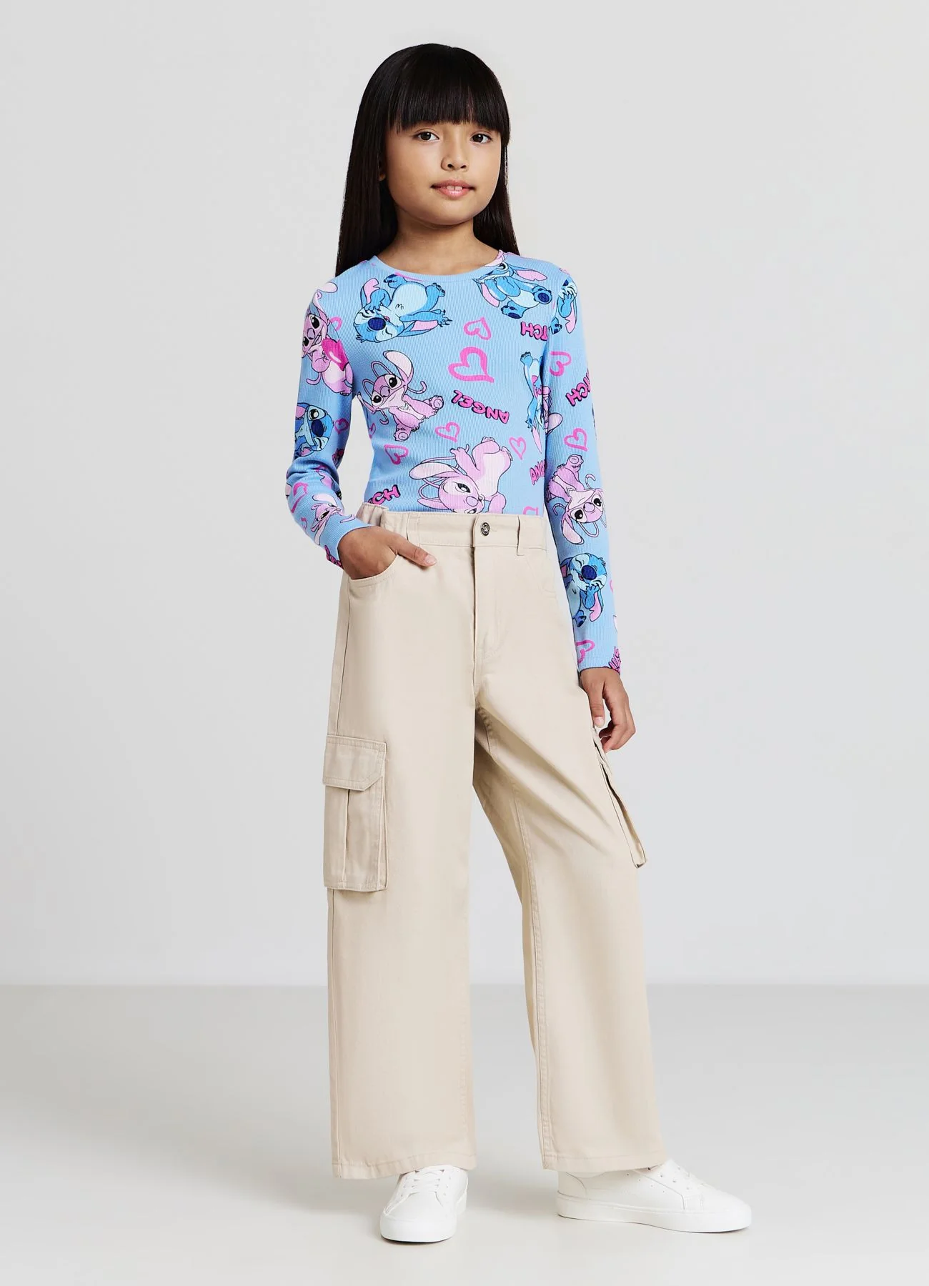 Pantaloni cargo wide leg - Image 3