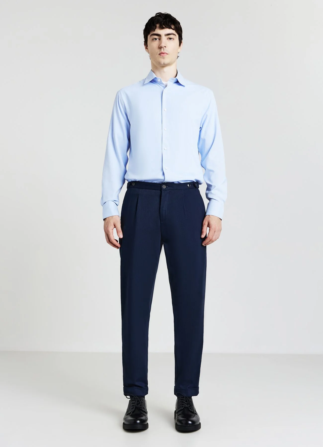 Pantaloni chino con bottoni - Image 4