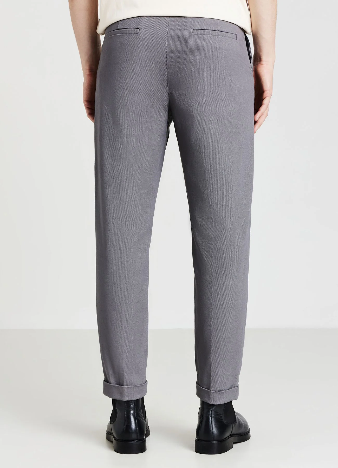 Pantaloni chino con bottoni