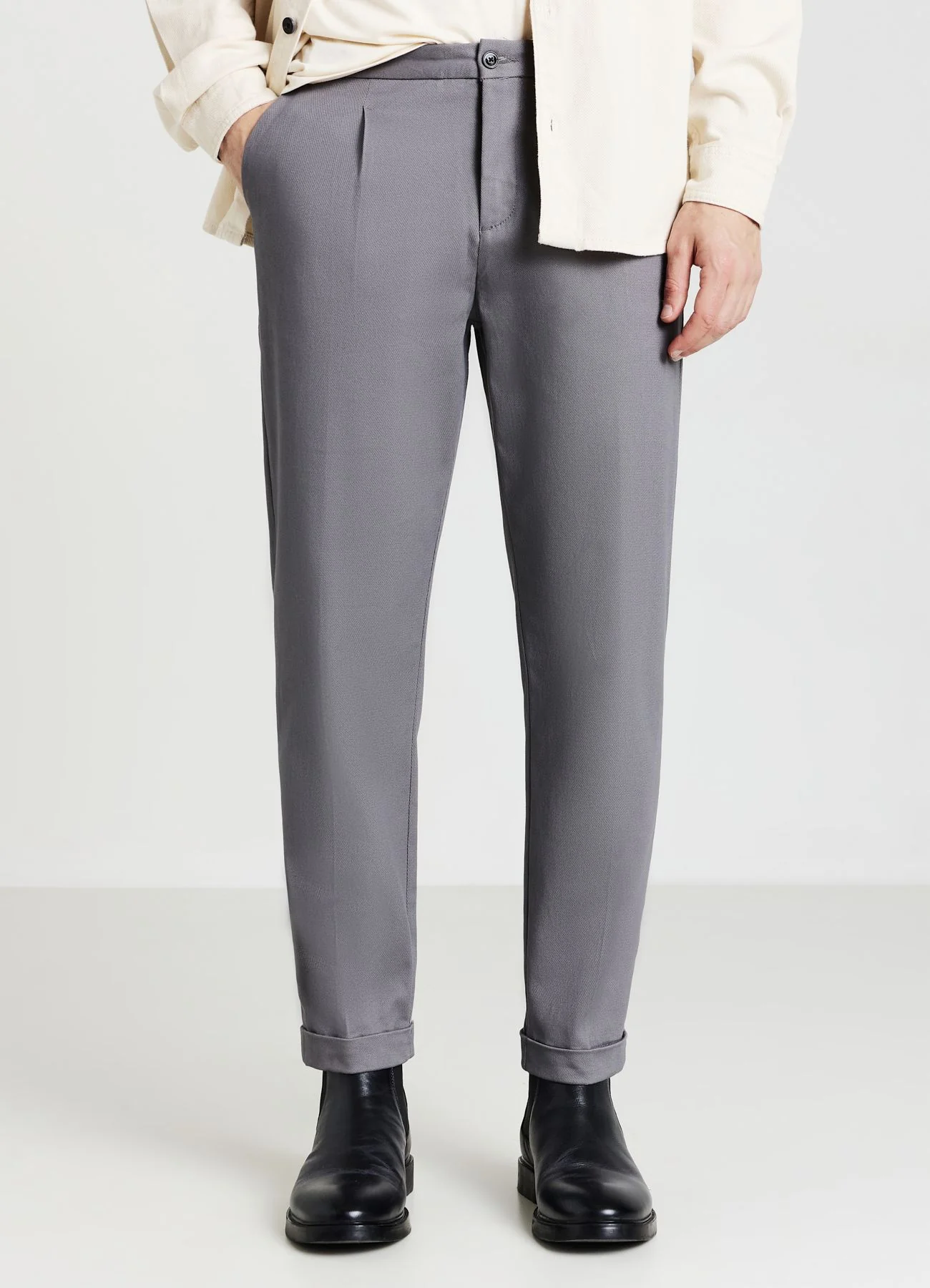 Pantaloni chino con bottoni - Image 2