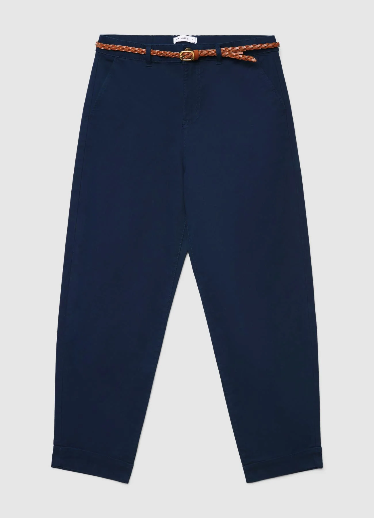 Pantaloni chino con cintura intrecciata - Image 4