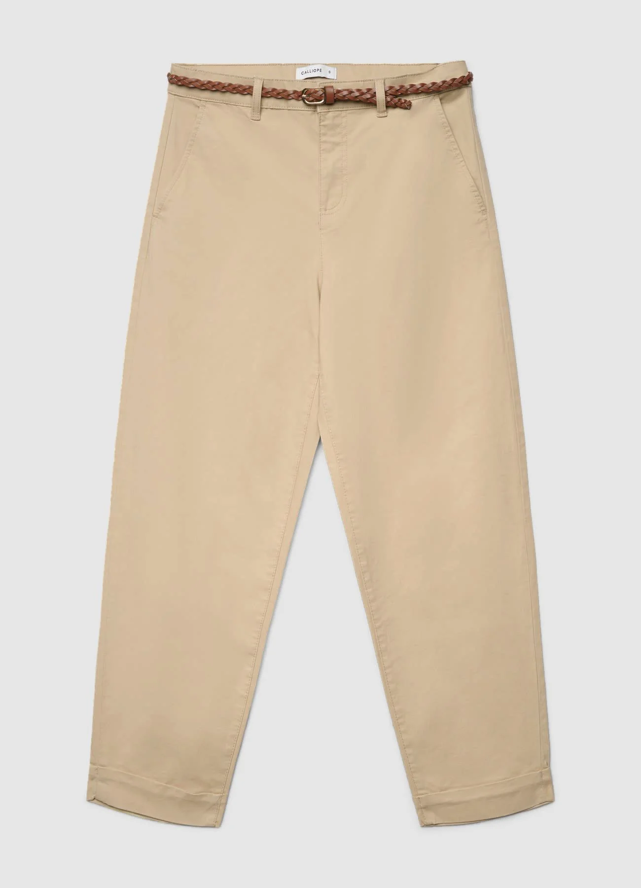 Pantaloni chino con cintura intrecciata - Image 4