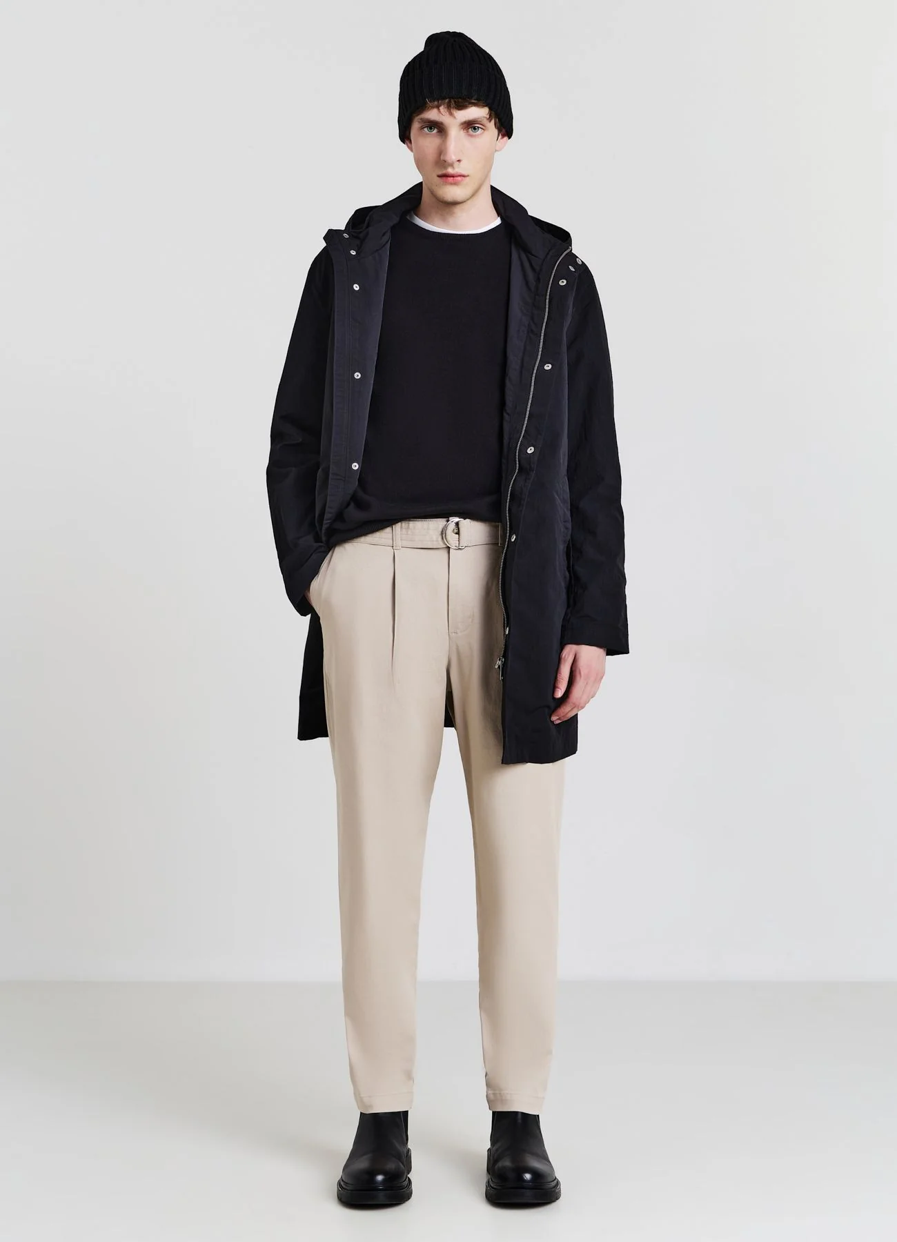 Pantaloni chino con cintura - Image 3
