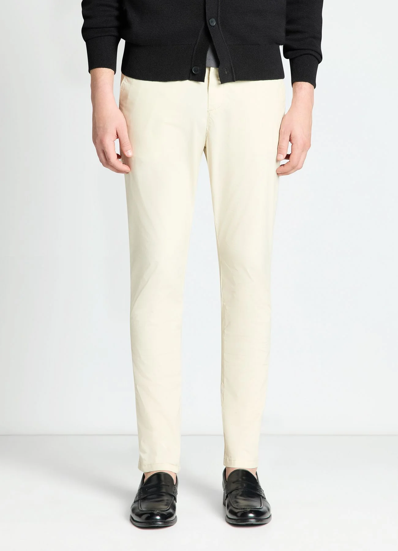 Pantaloni chino con elastico in vita - Image 3