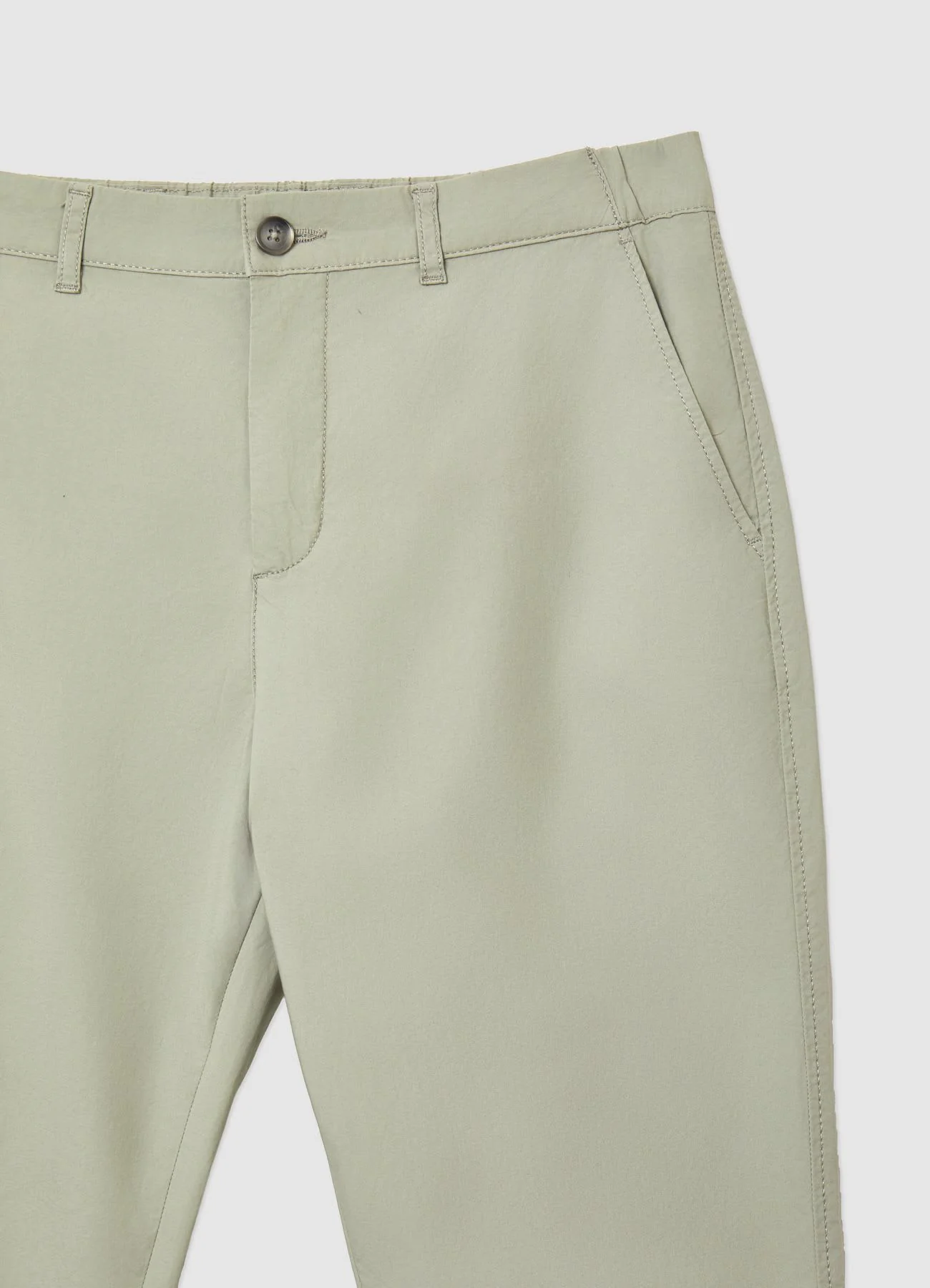 Pantaloni chino con elastico in vita - Image 7