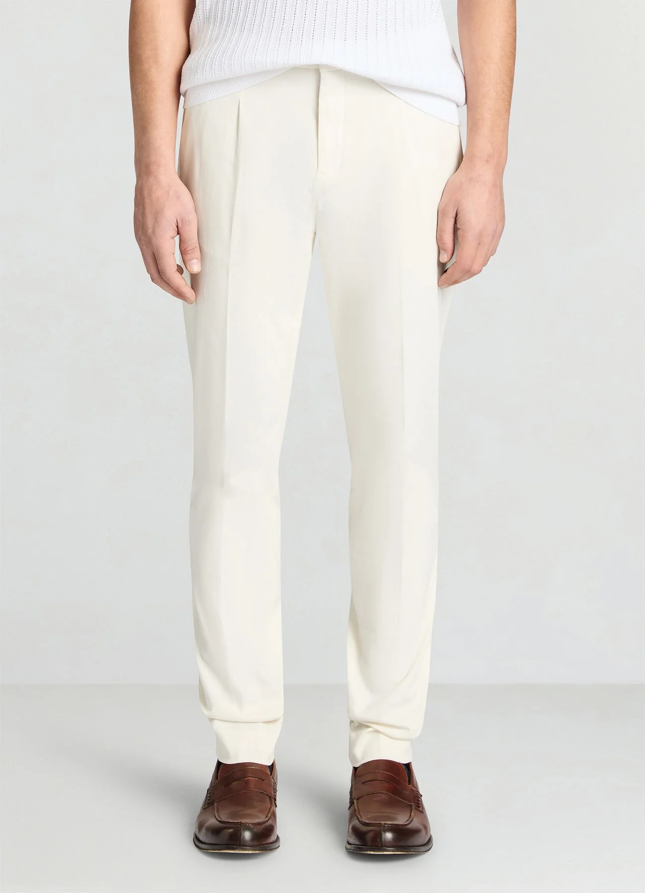 Pantaloni chino con vita elasticizzata - Image 3