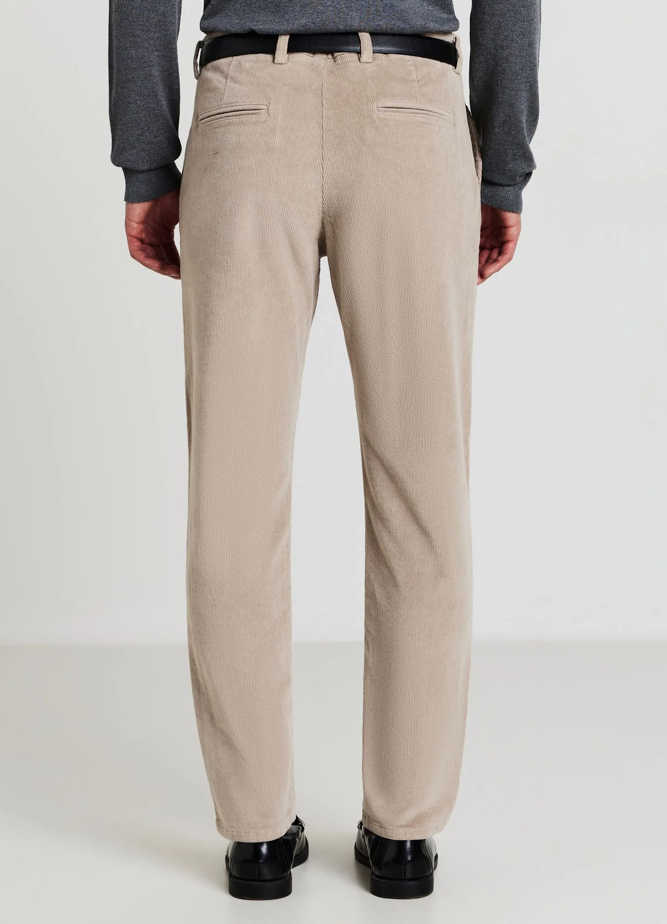 Pantaloni chino effetto velluto a coste - Image 2