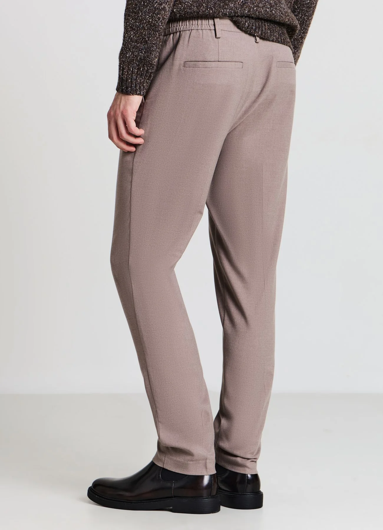 Pantaloni chino elastico in vita - Image 2