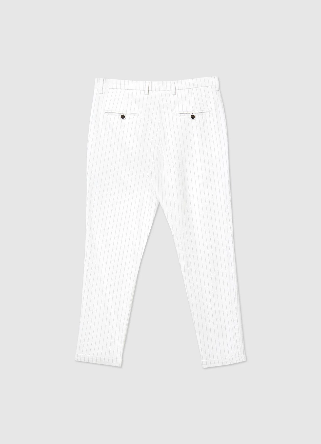 Pantaloni chino fantasia gessata - Image 4