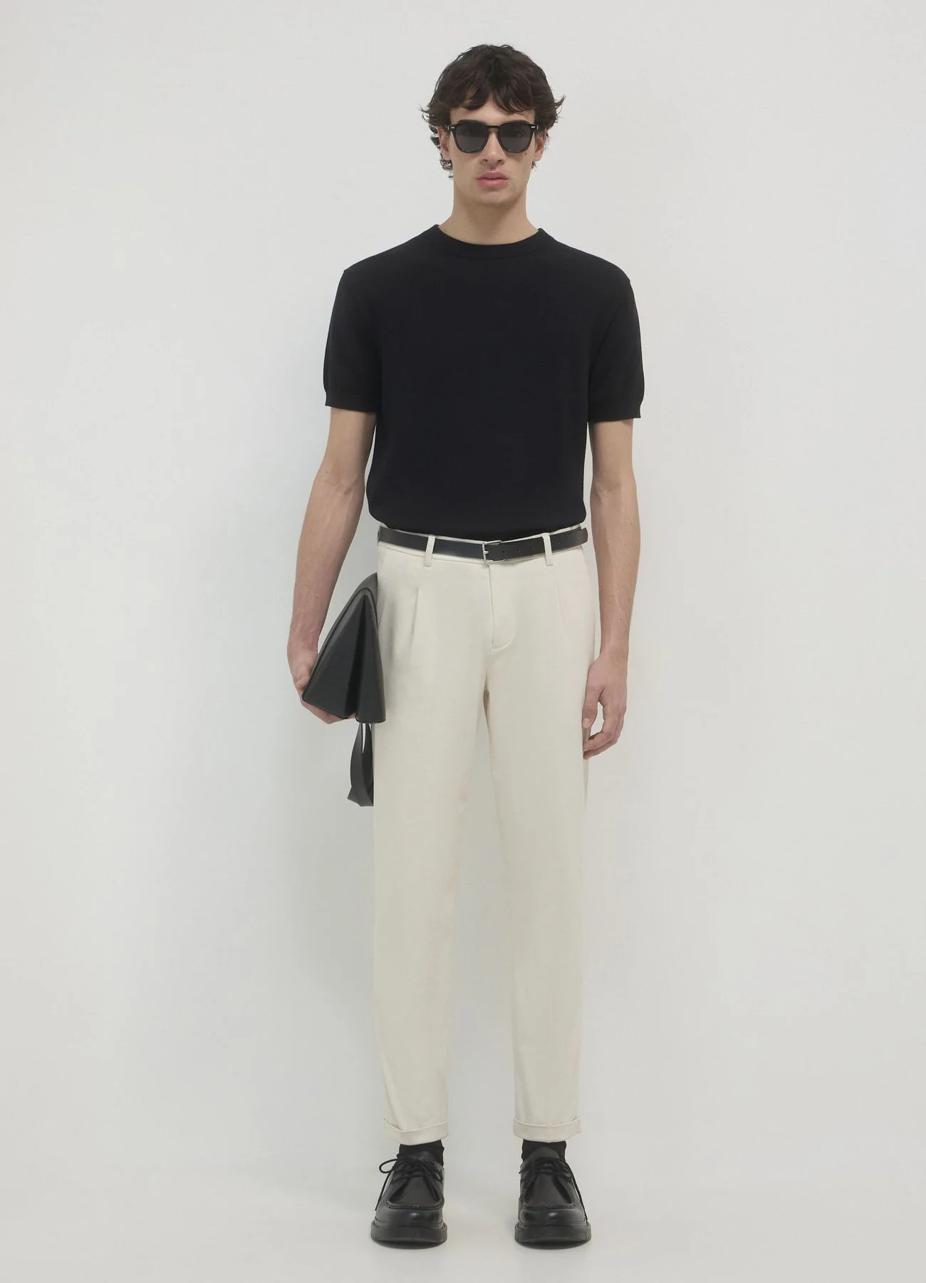 Pantaloni chino in cotone - Image 2