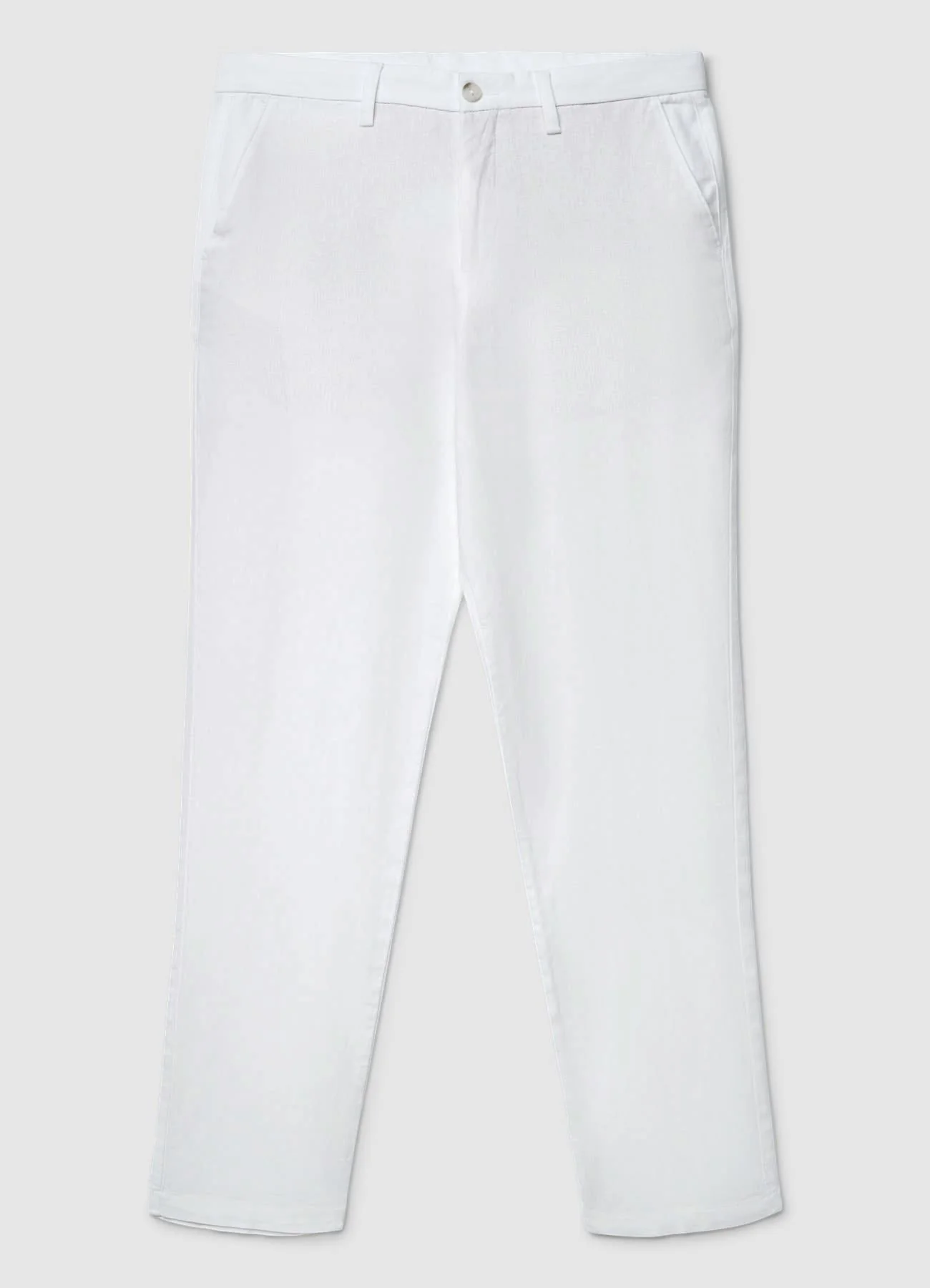 Pantaloni chino misto lino - Image 5