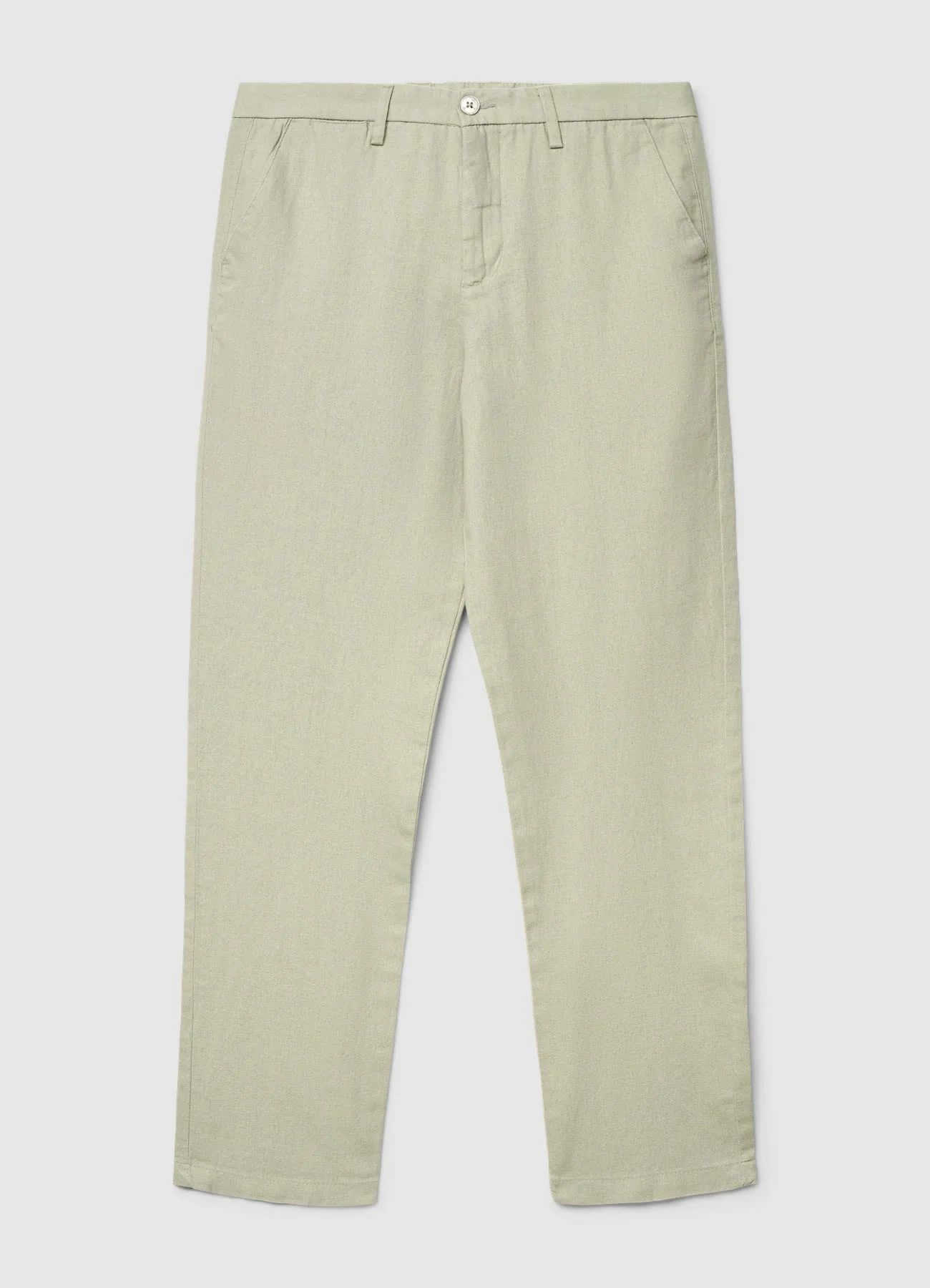 Pantaloni chino misto lino - Image 4