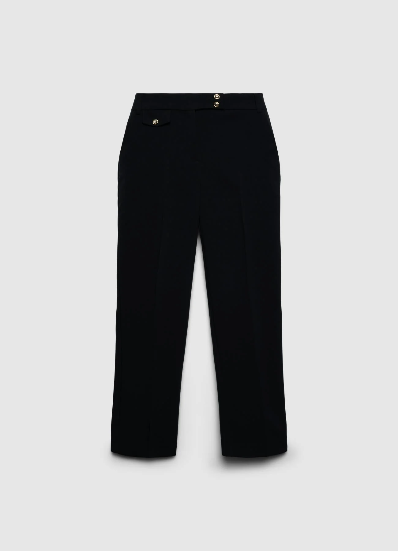 Pantaloni chino slim con bottoni decorativi - Image 6