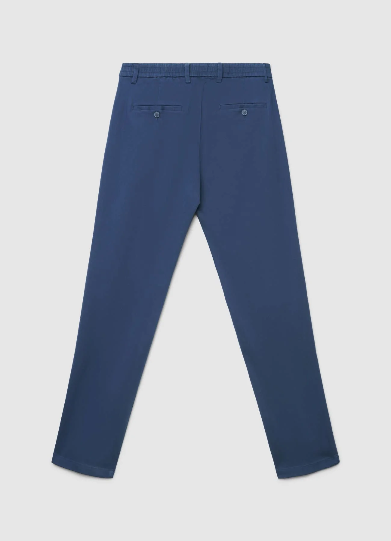 Pantaloni chino slim con vita elasticizzata - Image 4
