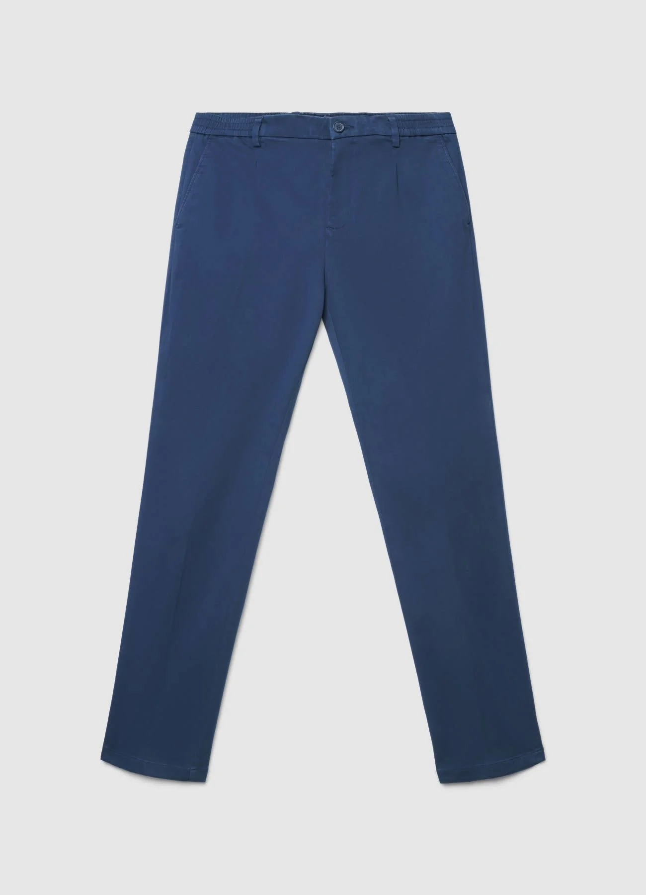 Pantaloni chino slim con vita elasticizzata - Image 5