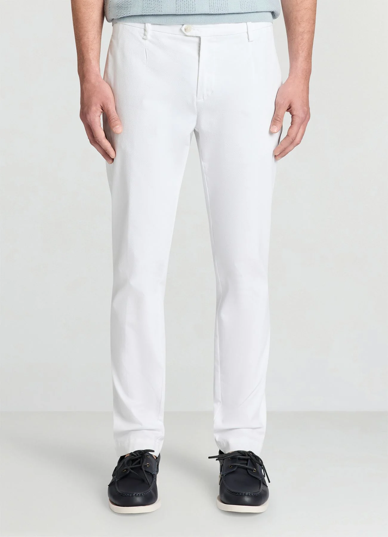 Pantaloni chino tessuto operato - Image 2