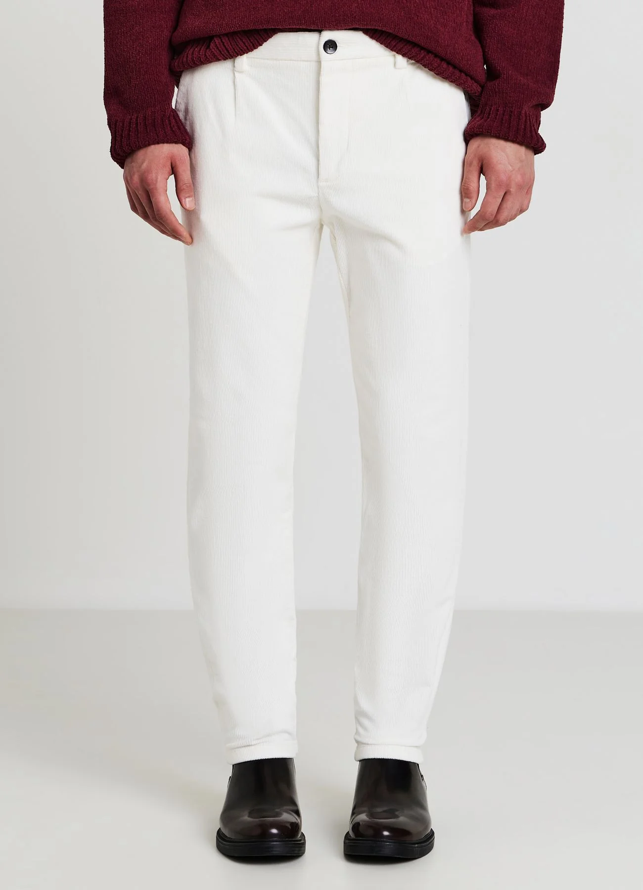 Pantaloni chino tinta unita - Image 2
