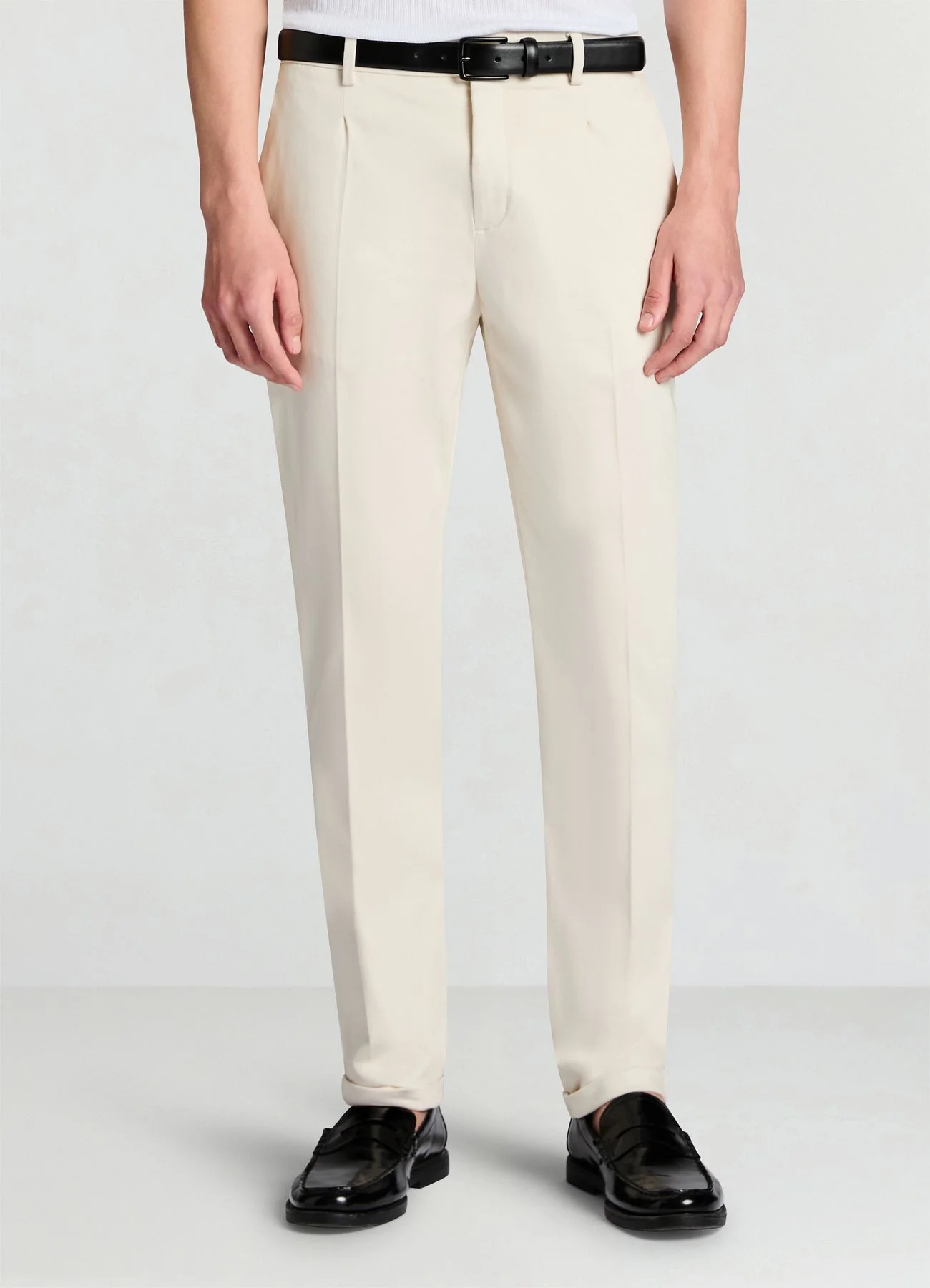 Pantaloni chino tinta unita - Image 2