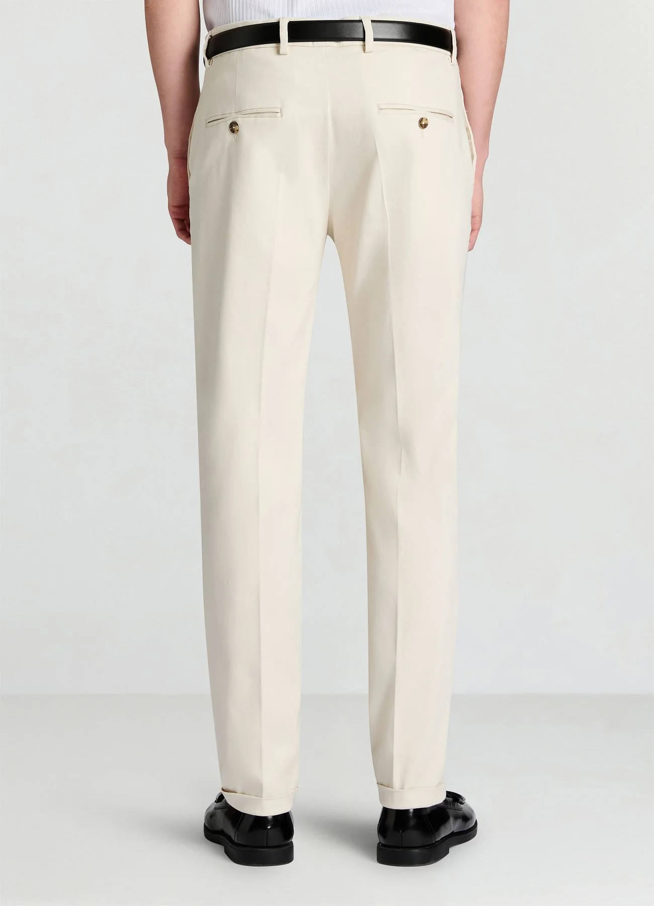Pantaloni chino tinta unita - Image 3