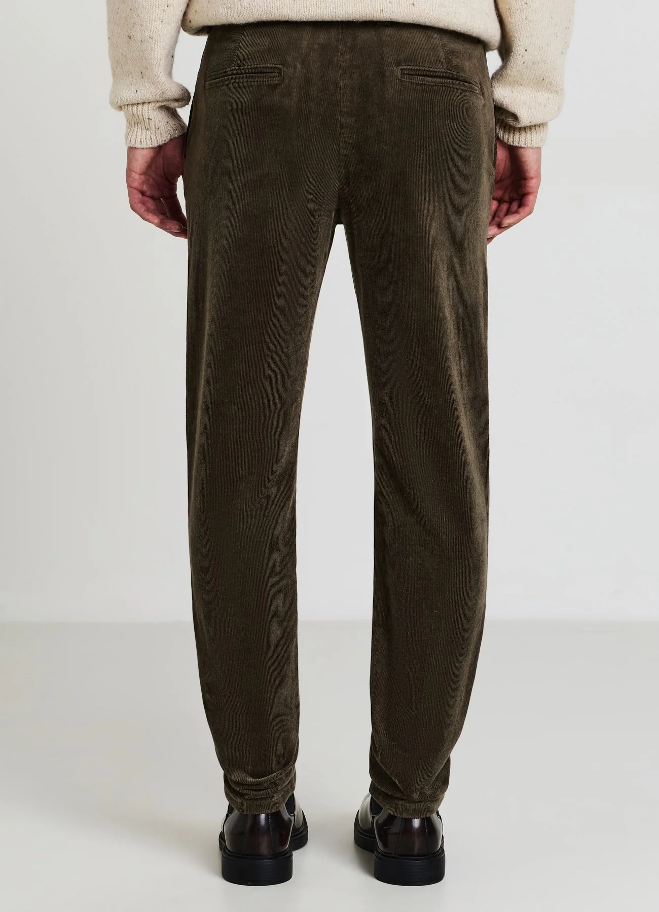 Pantaloni chino tinta unita