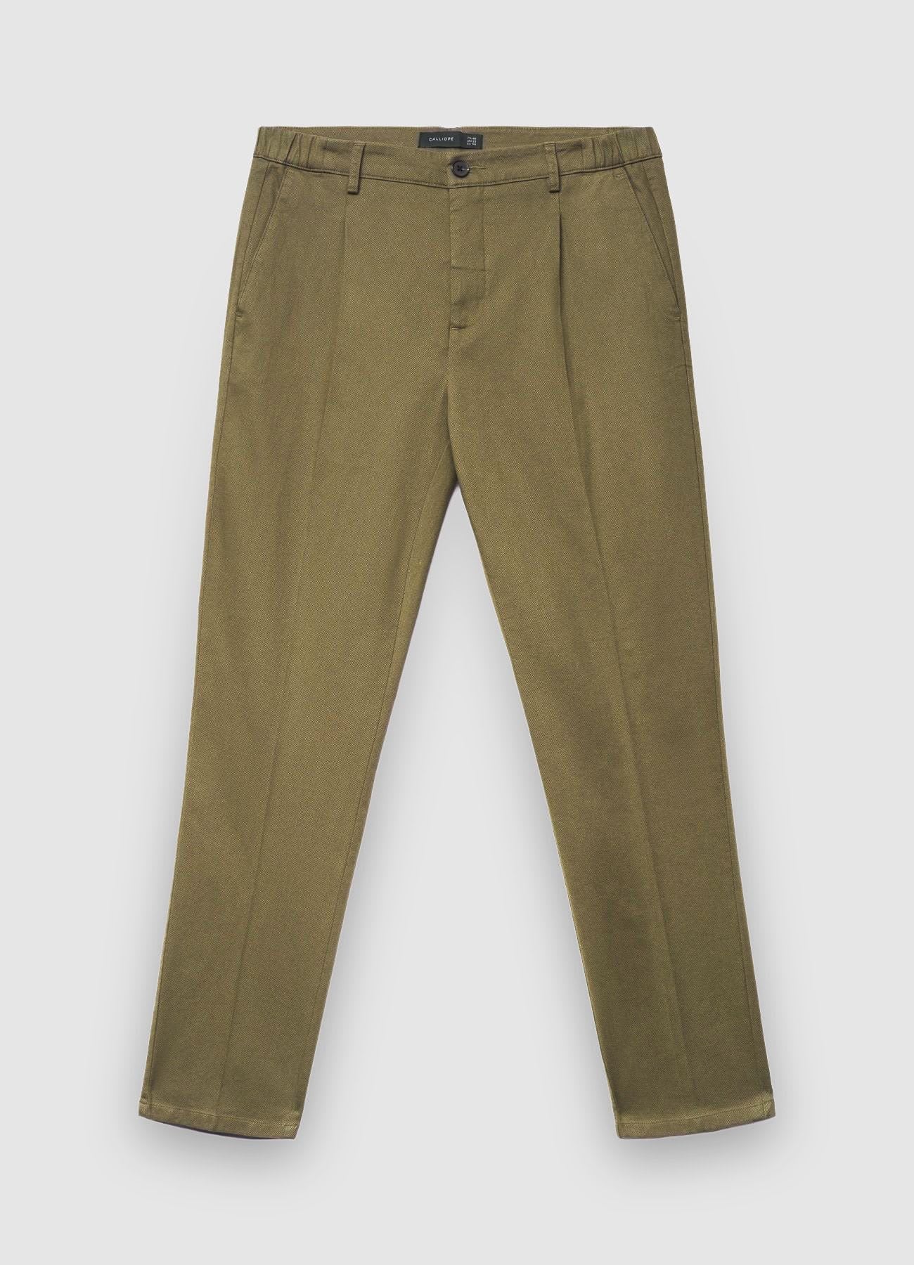 Pantaloni chino vita con elastico - Image 5