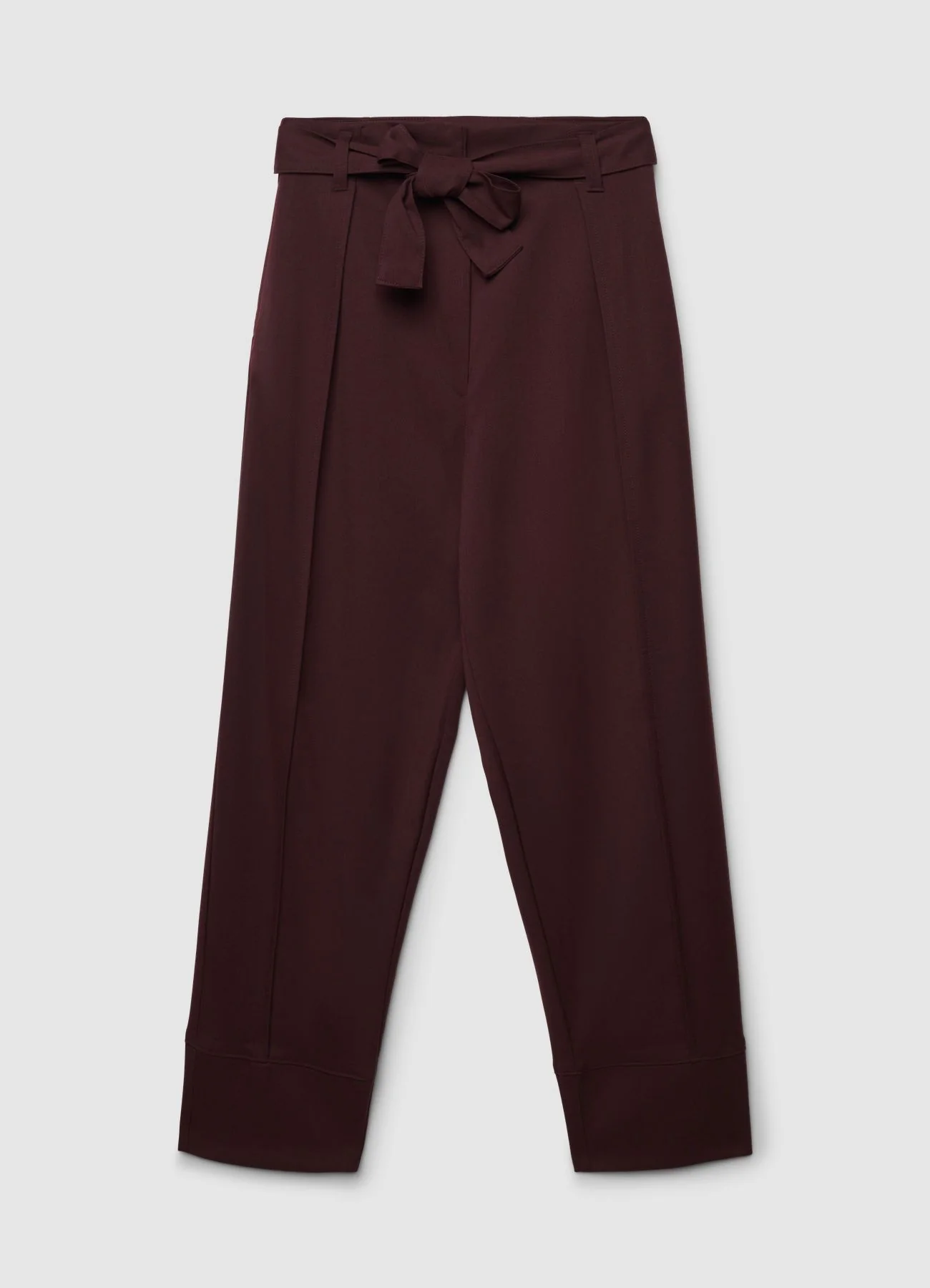 Pantaloni con cintura a fiocco - Image 4