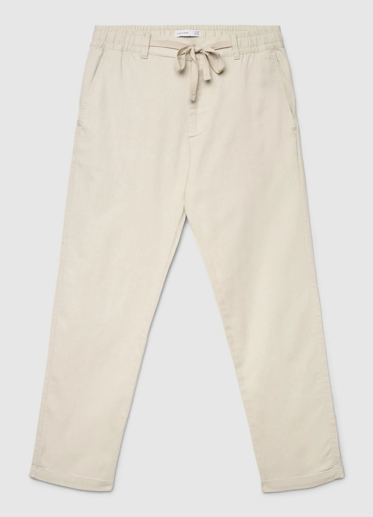Pantaloni con coulisse e vita elasticizzata