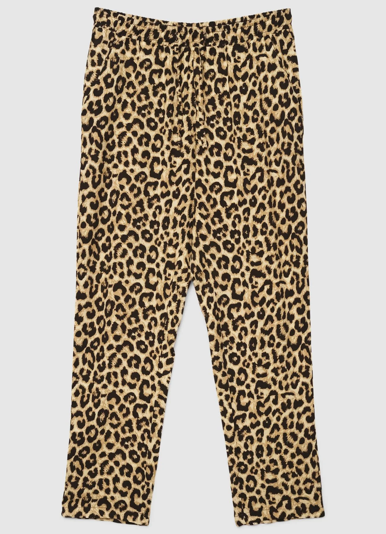 Pantaloni con stampa animalier e coulisse - Image 6