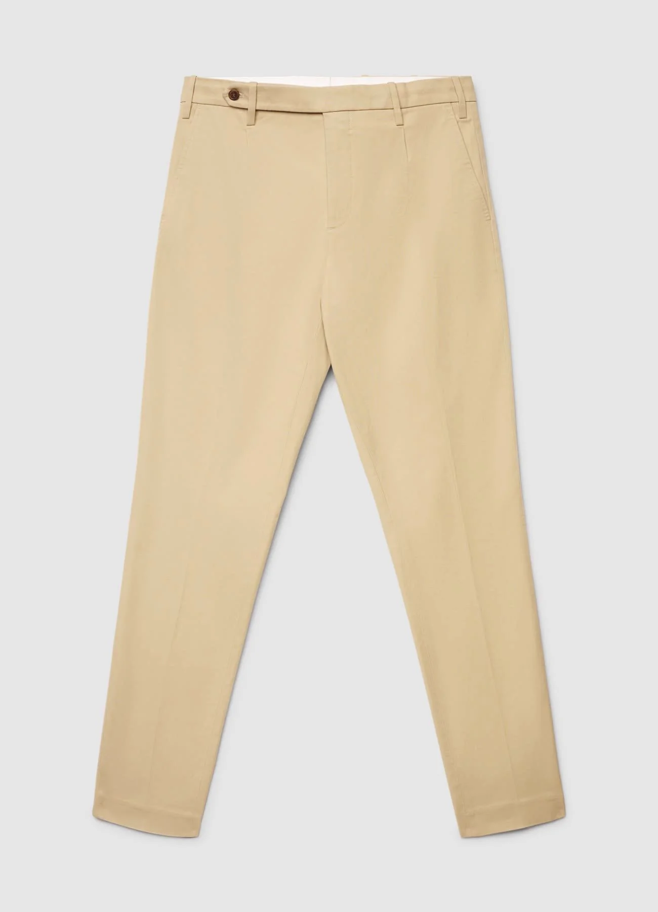 Pantaloni con tasche a filetto e pattina - Image 5